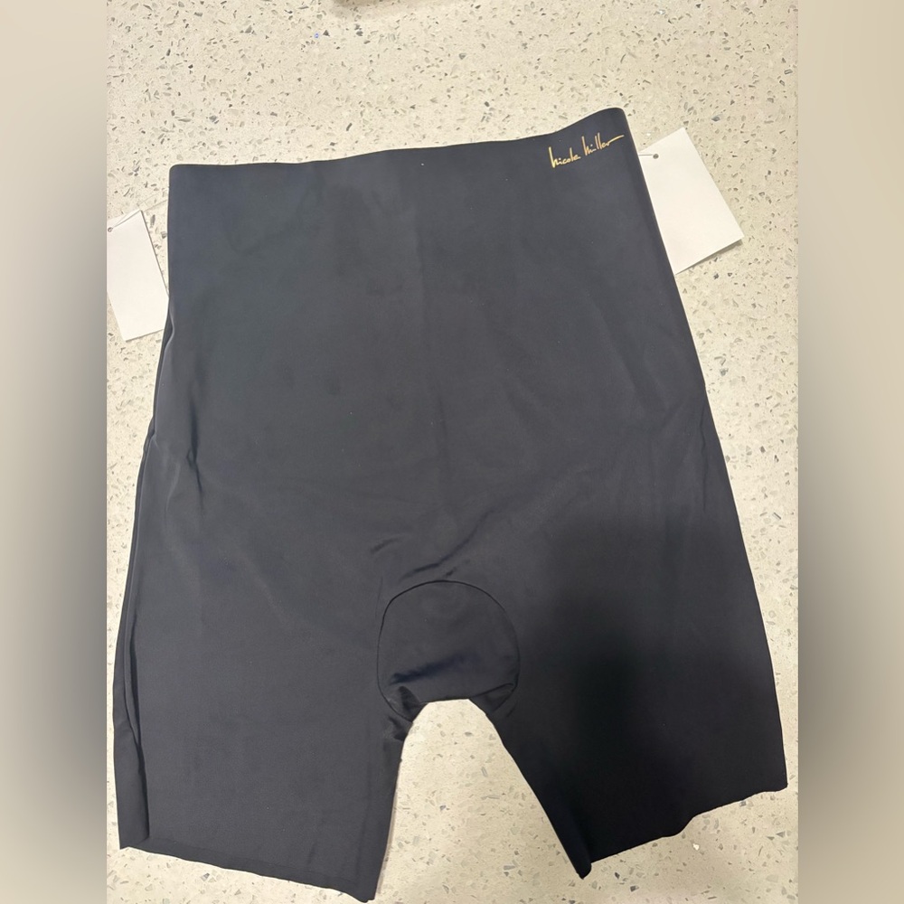 Nicole Miller Dark Gray Athletic Shorts